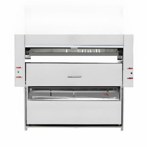 کباب پز تابشی کشویی گرانیت 40 سیخ